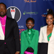 Dwyane Wade, Zaya Wade and Gabrielle Union attend the Better Brothers Los Angeles 6th annual Truth Awards at Taglyan Complex on March 07, 2020 in Los Angeles, California.